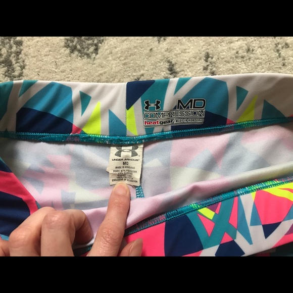 Under Armour HeatGear Armour Midrise Shorty - Picture 3 of 5